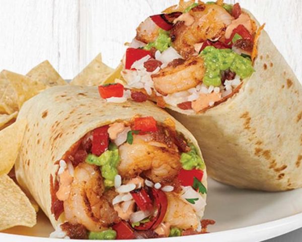 Grilled Shrimp Burrito